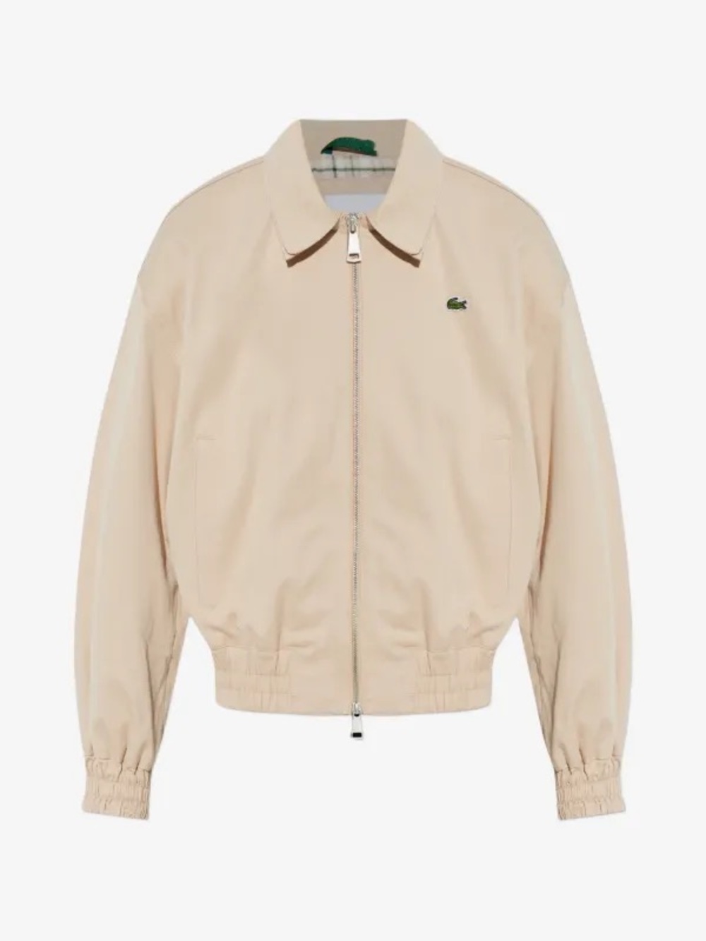 Lacoste Women's Double Collar Stretch Jacket size 38